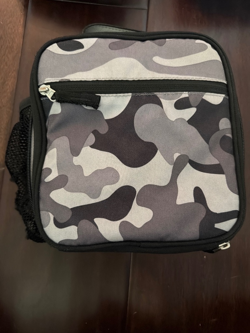 Pottery Barn Kids Black Camouflage classic lunchbox